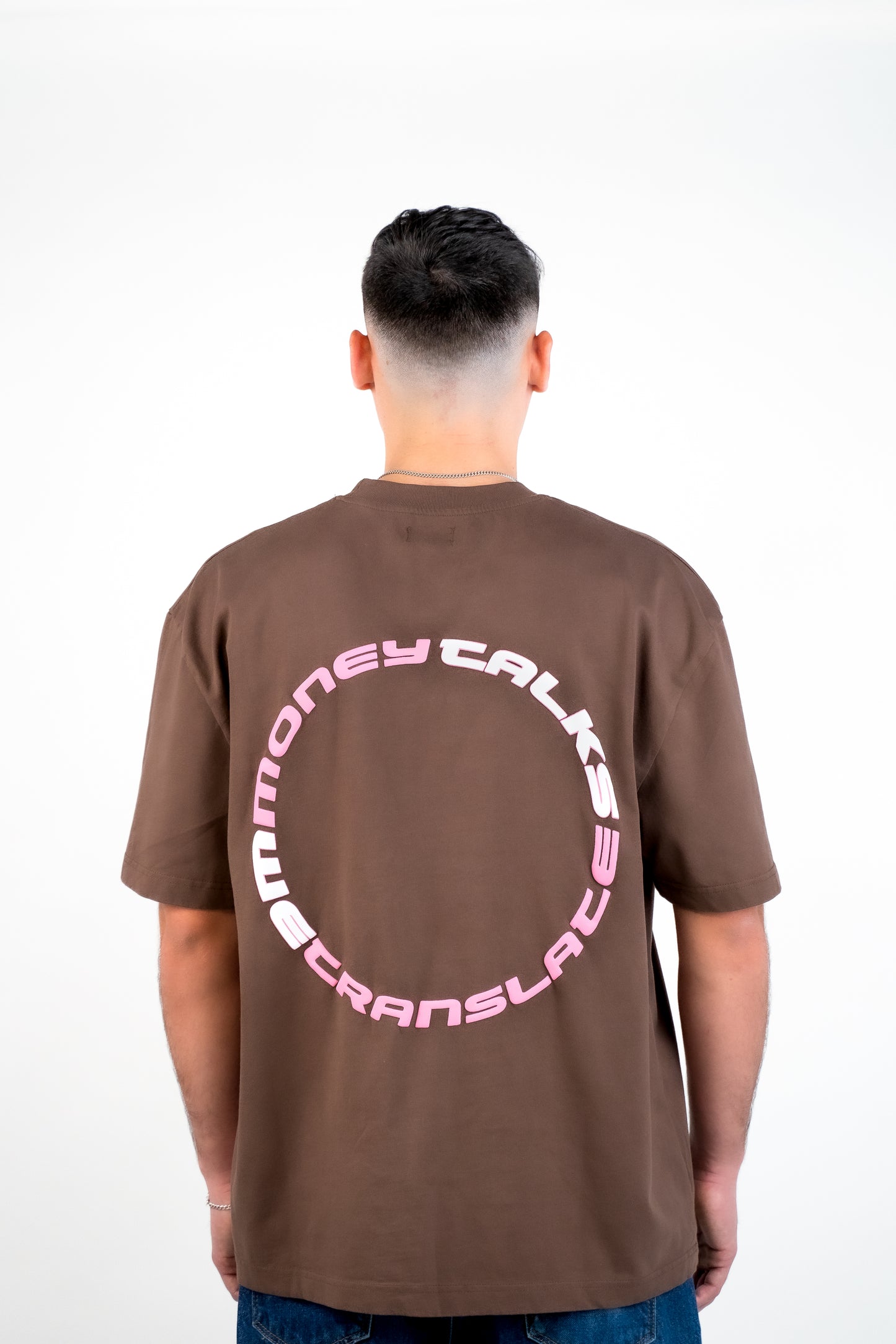 MTWT T-Shirt Braun/Pink