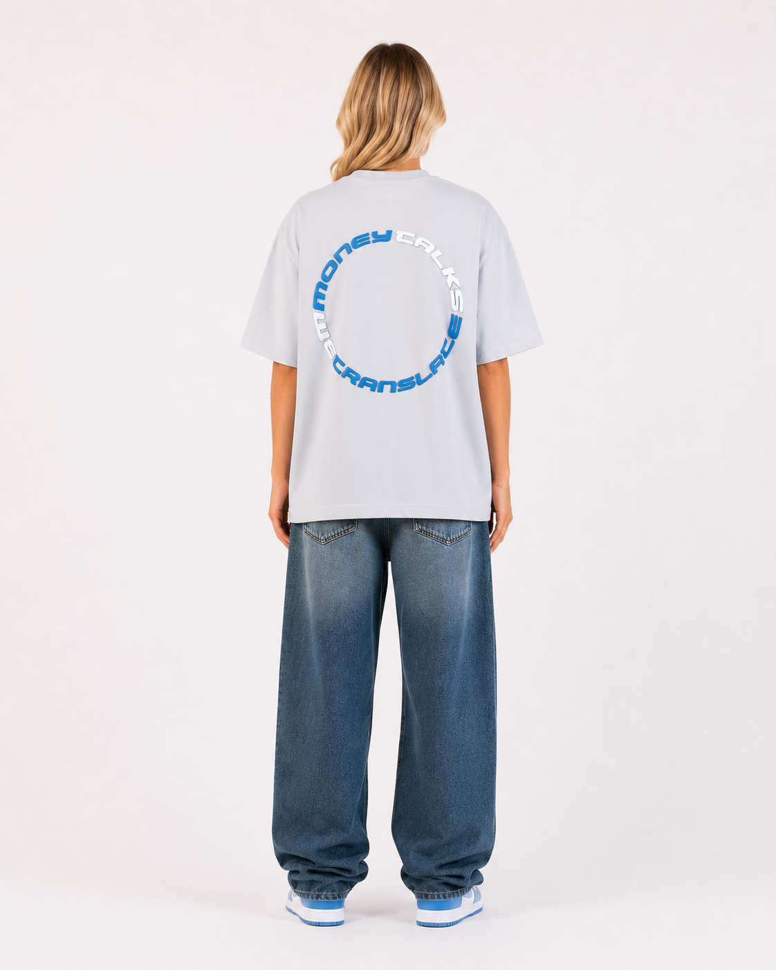 MTWT T-Shirt Grau/Blau