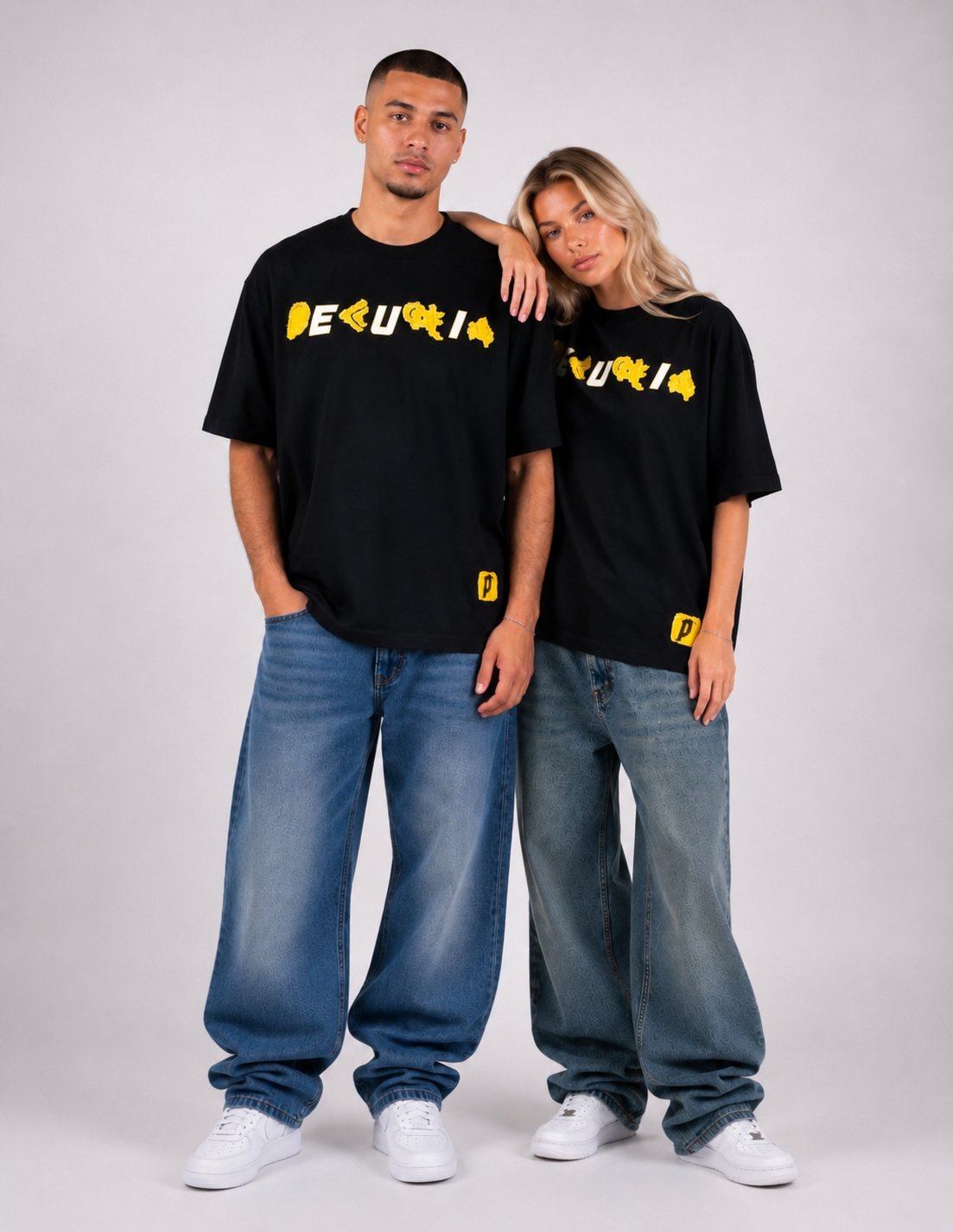 MTWT T-Shirt Schwarz/Gelb