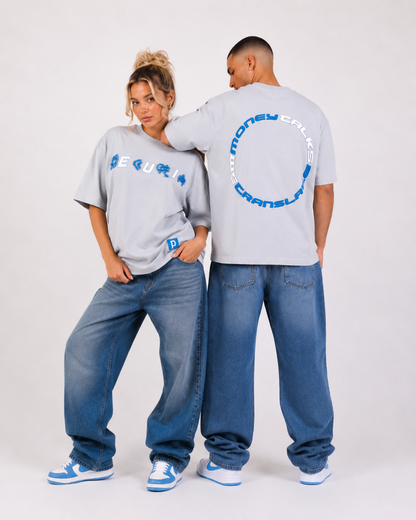 MTWT T-Shirt Grau/Blau