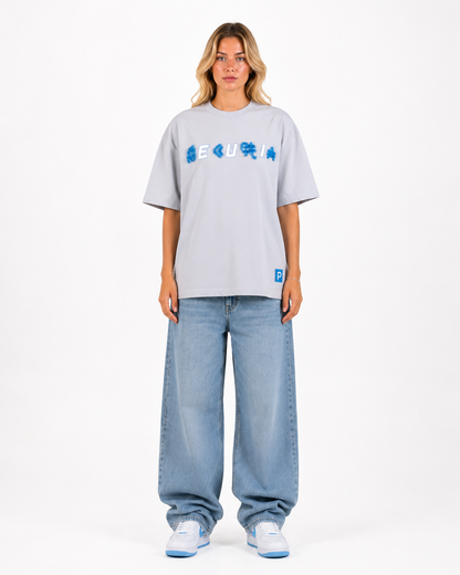 MTWT T-Shirt Grau/Blau