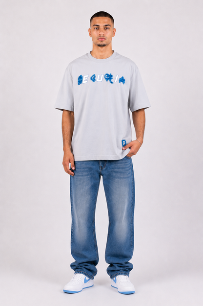 MTWT T-Shirt Grau/Blau