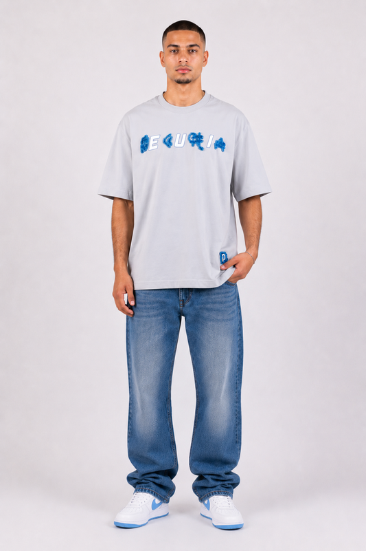 MTWT T-Shirt Grau/Blau